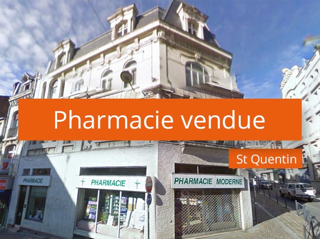Pharmacie vendue à St Quentin - Vente de Pharmacies et Officines Nord ...