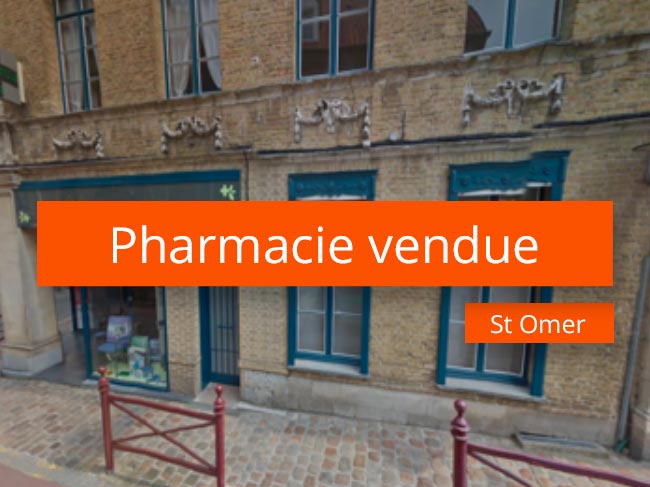 pharmacie à vendre métropole Lilloise