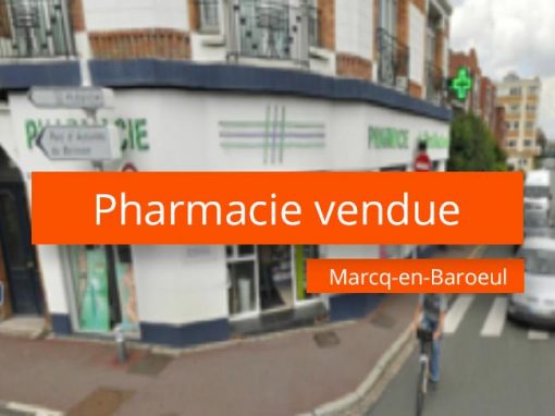 Pharmacie à vendre belle périphérie Lilloise