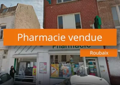 Pharmacie à vendre à Roubaix
