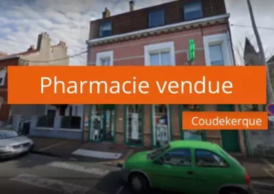 Pharmacie à vendre à Coudekerque (près de Dunkerque)