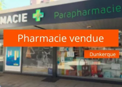 Pharmacie à vendre à Dunkerque