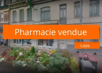 Pharmacie à vendre à Loos près de Lille