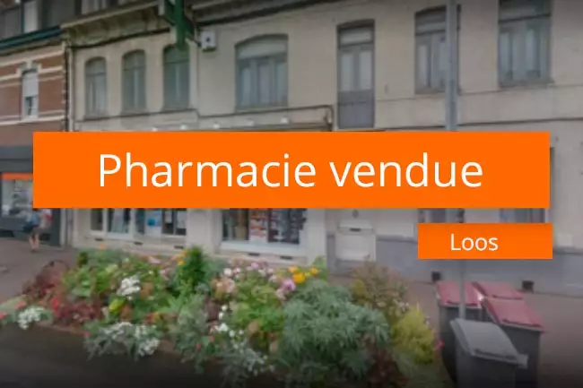 Pharmacie à vendre à Loos près de Lille