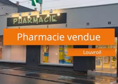 Pharmacie à vendre à Louvroil près de Maubeuge