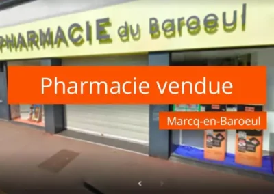 Pharmacie à vendre à Marcq-en-Baroeul