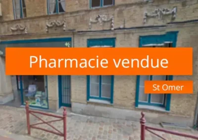 Vente pharmacie à St Omer