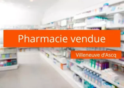 Pharmacie à vendre à Villeneuve d’Ascq