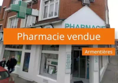 Pharmacie à vendre à Armentières