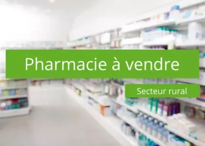 Pharmacie à vendre secteur rural de l’Oise