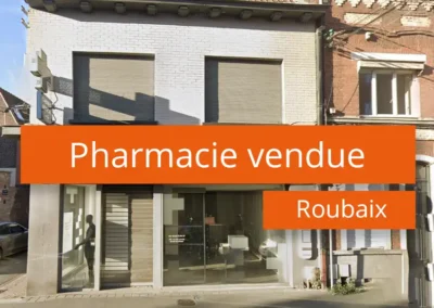 Pharmacie à vendre secteur Lille