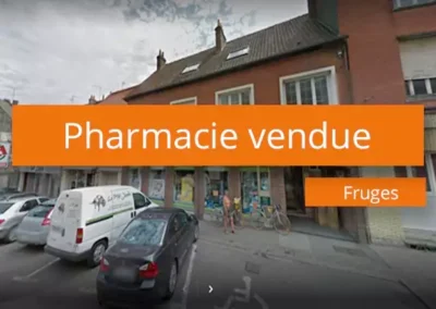 Vente pharmacie proche d’Arras à Fruges