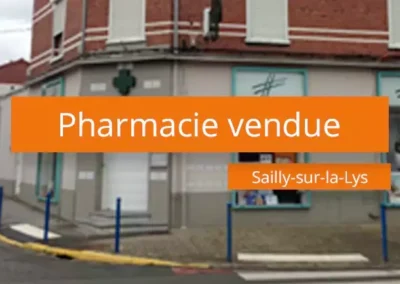 Pharmacie à vendre à Sailly-sur-la-Lys