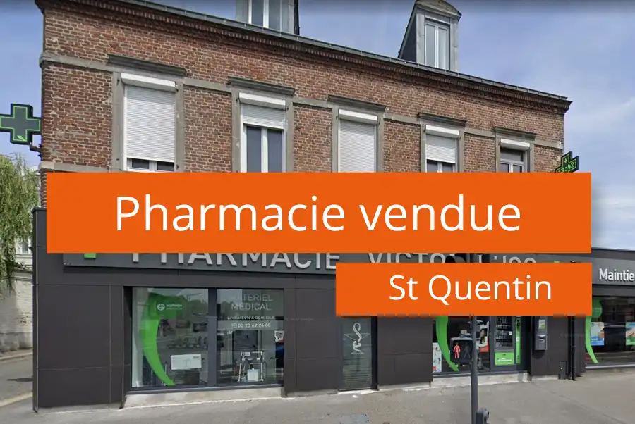 Pharmacie à vendre dans l'Aisne à Saint Quentin