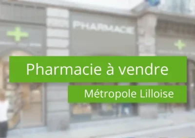 Pharmacie à vendre à proximité de Lille
