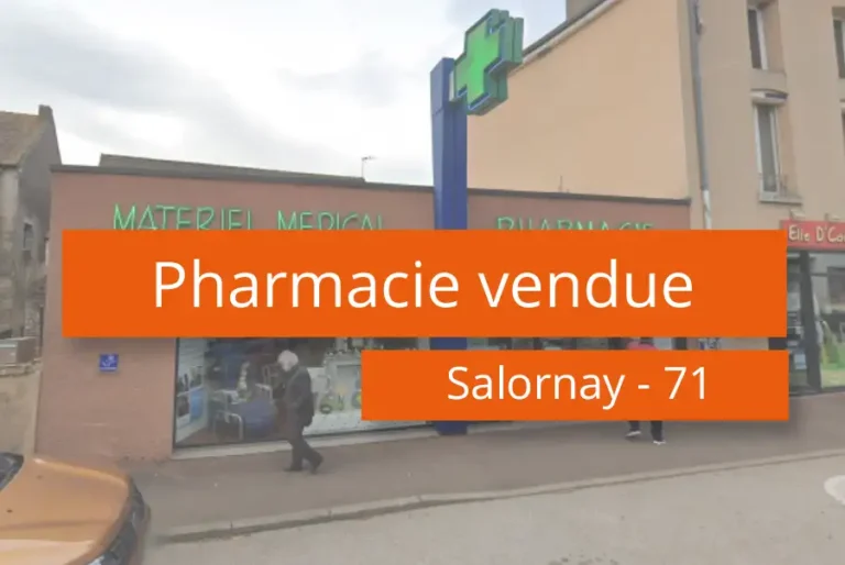 Pharmacie à vendre à Salornay - 71