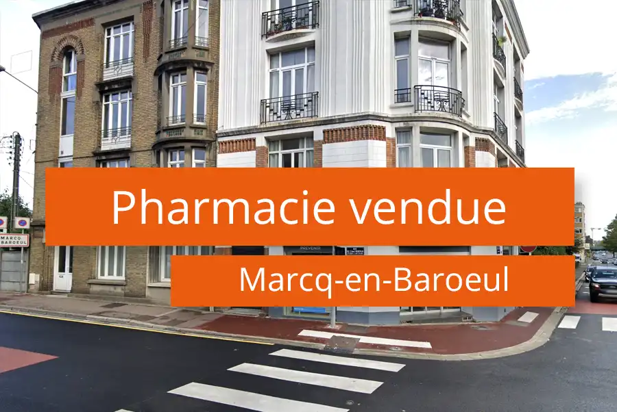Acheter une pharmacie dans le Nord à Marcq-en-Baroeul