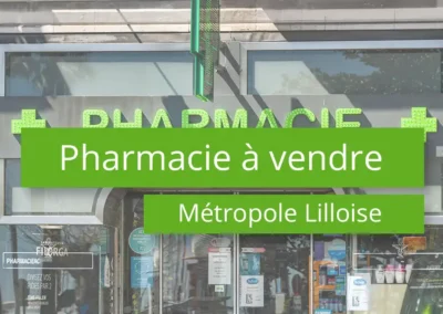 Pharmacie à vendre au cœur de la métropole lilloise