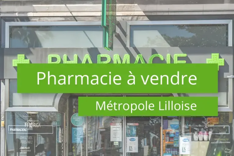 Pharmacie à vendre au cœur de la métropole lilloise