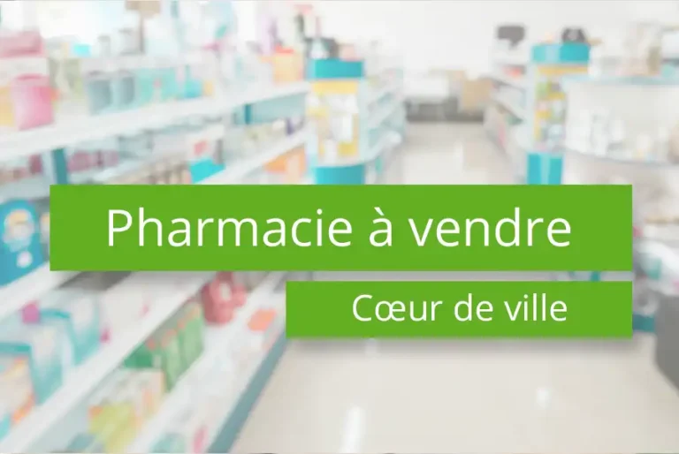 Pharmacie à vendre Hauts de France cœur de ville