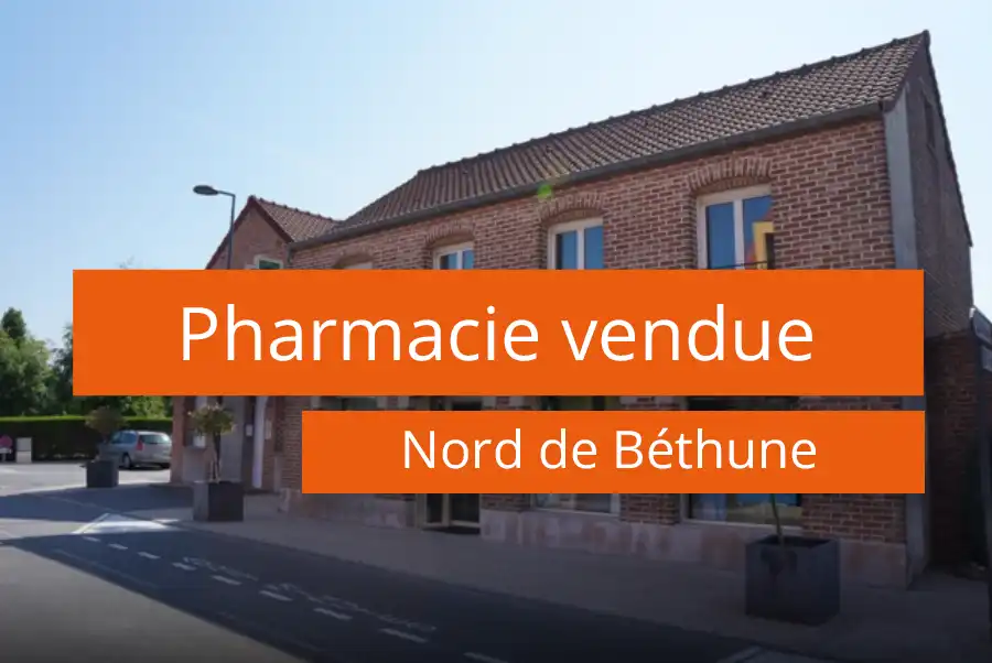 Pharmacie à vendre secteur Nord de Béthune
