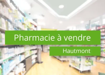 Pharmacie à vendre Avesnois – Nord 59