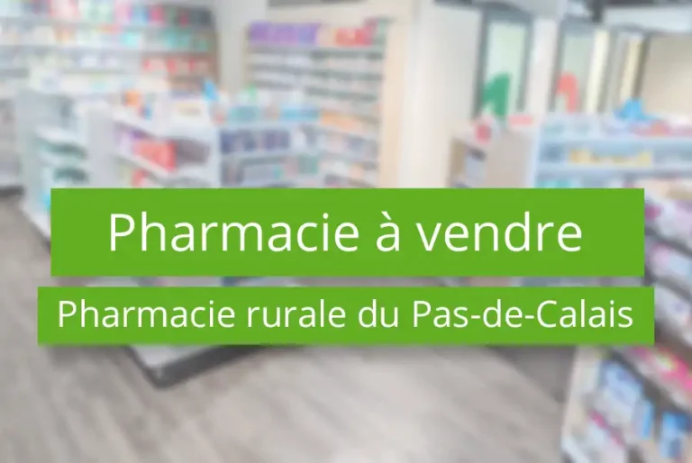 Pharmacie rurale du Pas -de-Calais à vendre