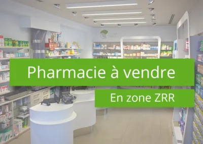 Pharmacie à vendre en zone ZRR- 71