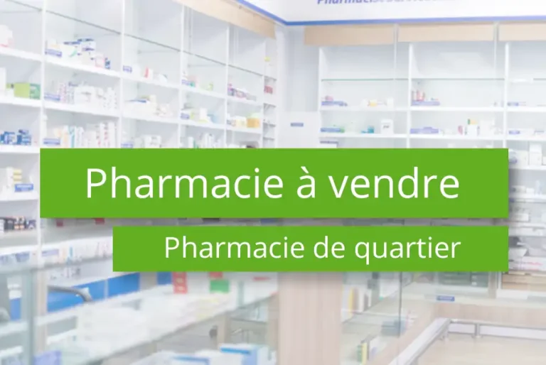 Acheter une pharmacie de quartier sous-préfecture Bourgogne Franche-Comté