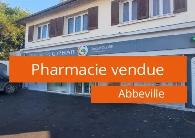 Pharmacie à vendre aux portes de la baie de Somme – 80