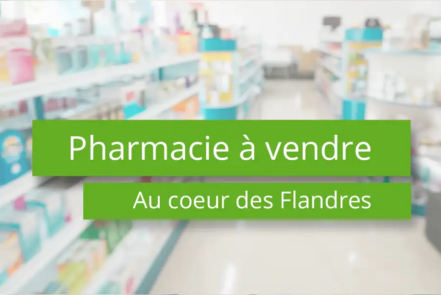 Pharmacie à vendre au cœur des Flandres – 59