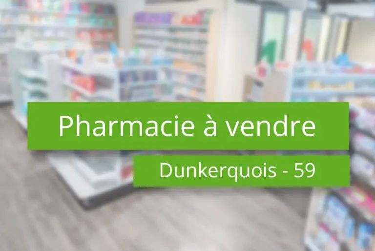 Pharmacie à vendre dans le Dunkerquois - 59