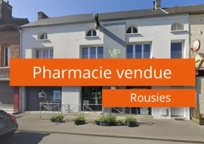Pharmacie à vendre secteur Avesnois