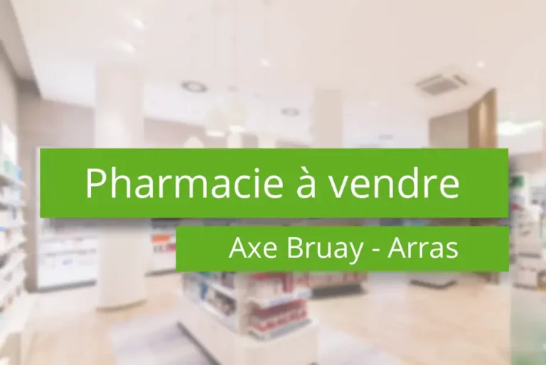 Pharmacie à vendre axe Bruay - Arras - 62 Pas-de-Calais