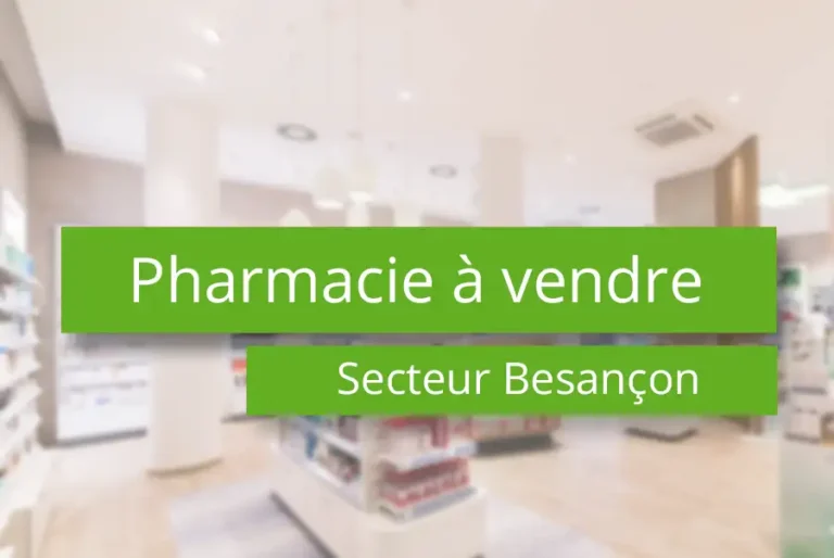 Pharmacie à vendre proche de Besançon - 25 Doubs
