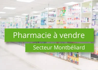 Pharmacie à vendre proche de Montbéliard – 25 Doubs
