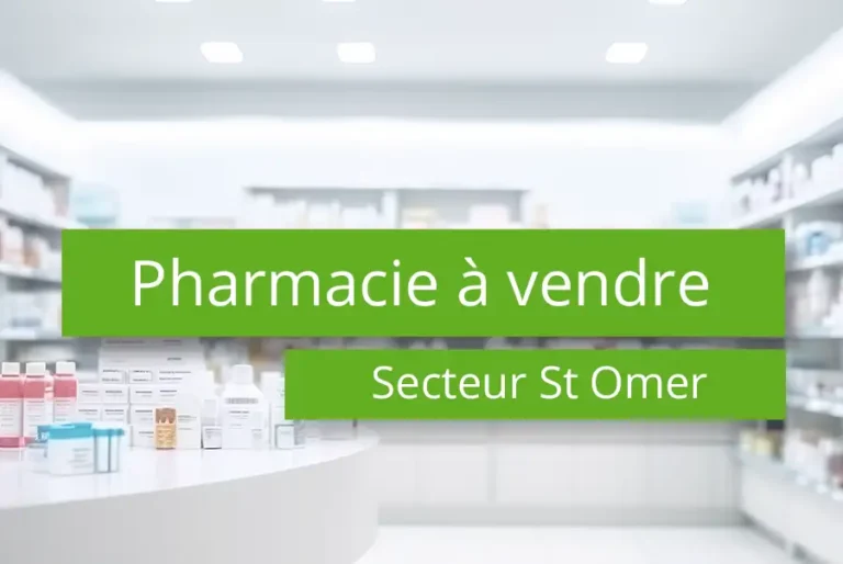 Pharmacie à vendre dans le secteur de St Omer - 62