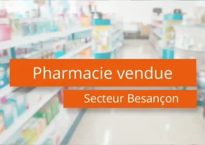 Pharmacie à vendre proche de Besançon – 25 Doubs