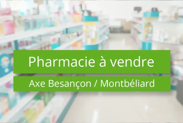 Pharmacie à vendre entre Besançon et Montbéliard - 25 Doubs